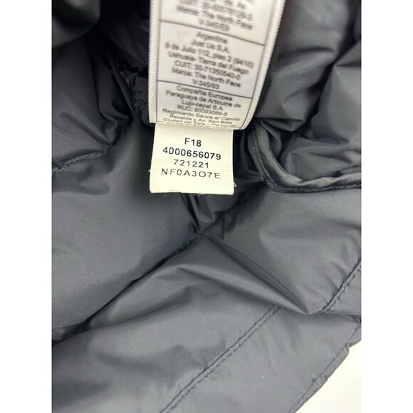 THE NORTH FACE Women's XS  700 Black Puffer Jacket Coat Goose Down - Picture 9 of 16